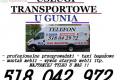 U Gunia M&S Usugi TRansportowe, Taxi BAgaowe, Profesjonalne kompleksowe przeprowadzki, 518 042