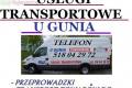 518 042 972 przeprowadzki , transport krajowy utylizacja mebli , najtaniej u gunia bus 4.60 dl 